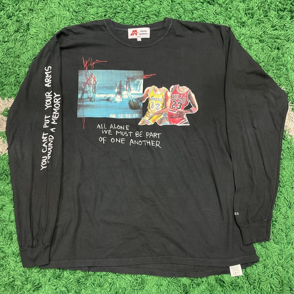 Infinite Archives x Matt Mccormick Forever In Our Hearts L/S Tee Black XL B12